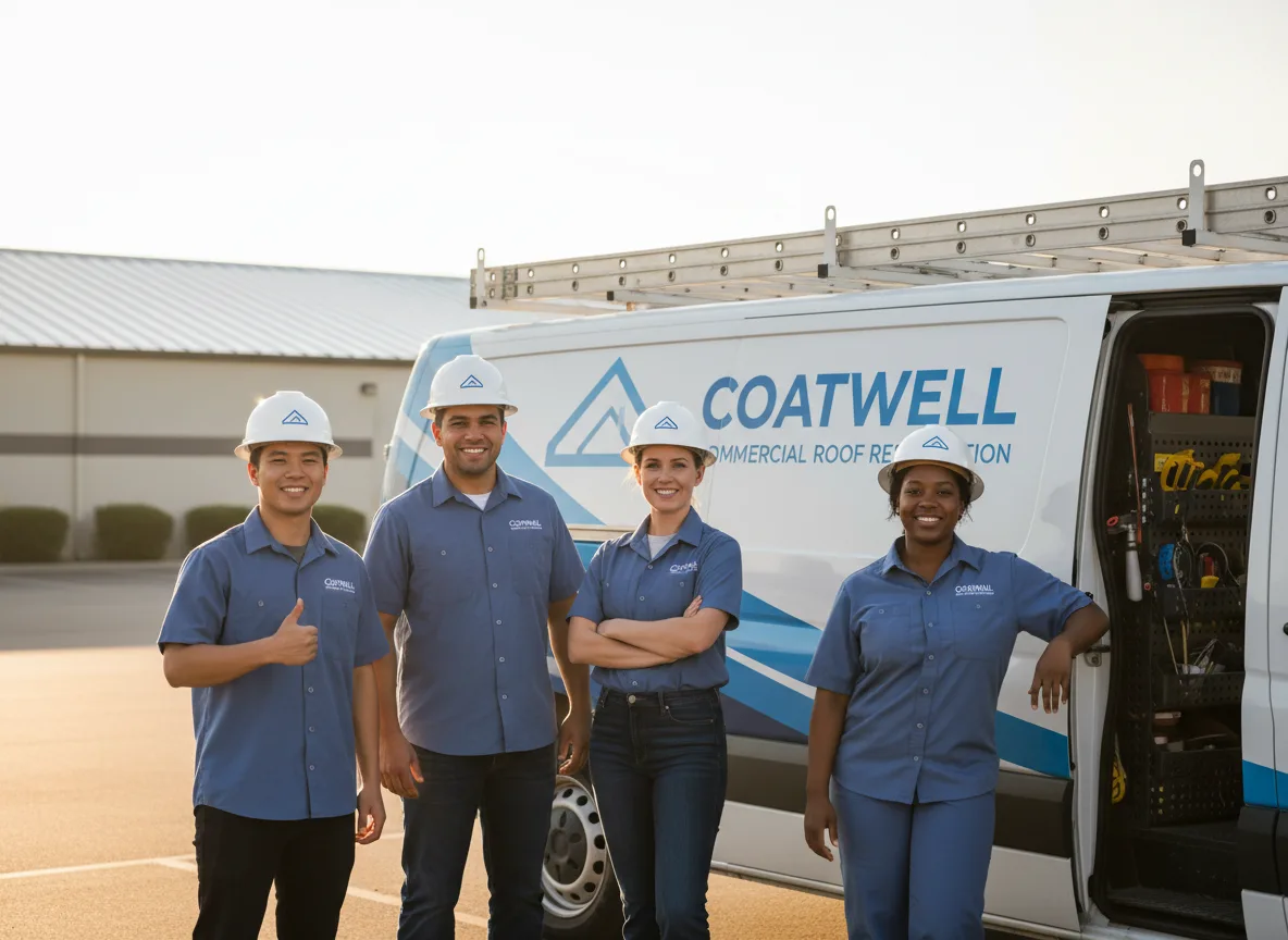 Commercial roof coating company in Byers, CO